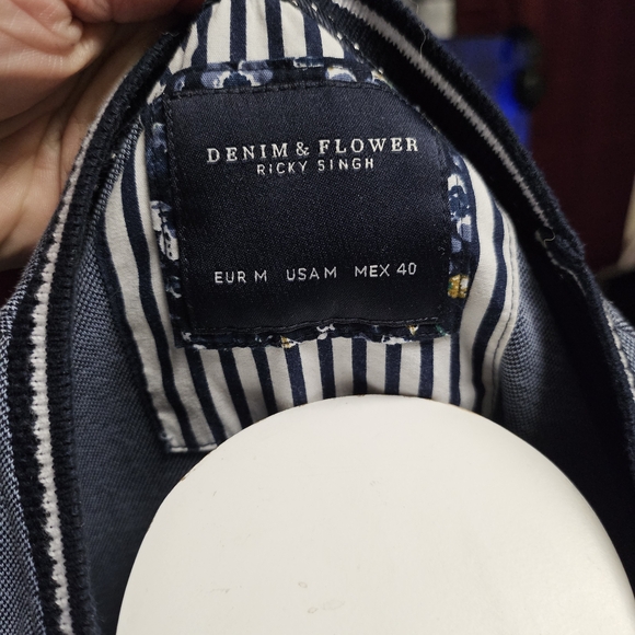 Denim & Flower Other - Denim & Flower Striped Long Sleeve